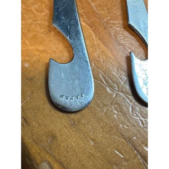 Stainless Steel Slotted Cocktail/Appetizer Spoons With Bottle Opener Handle Set - Picture 10 of 10